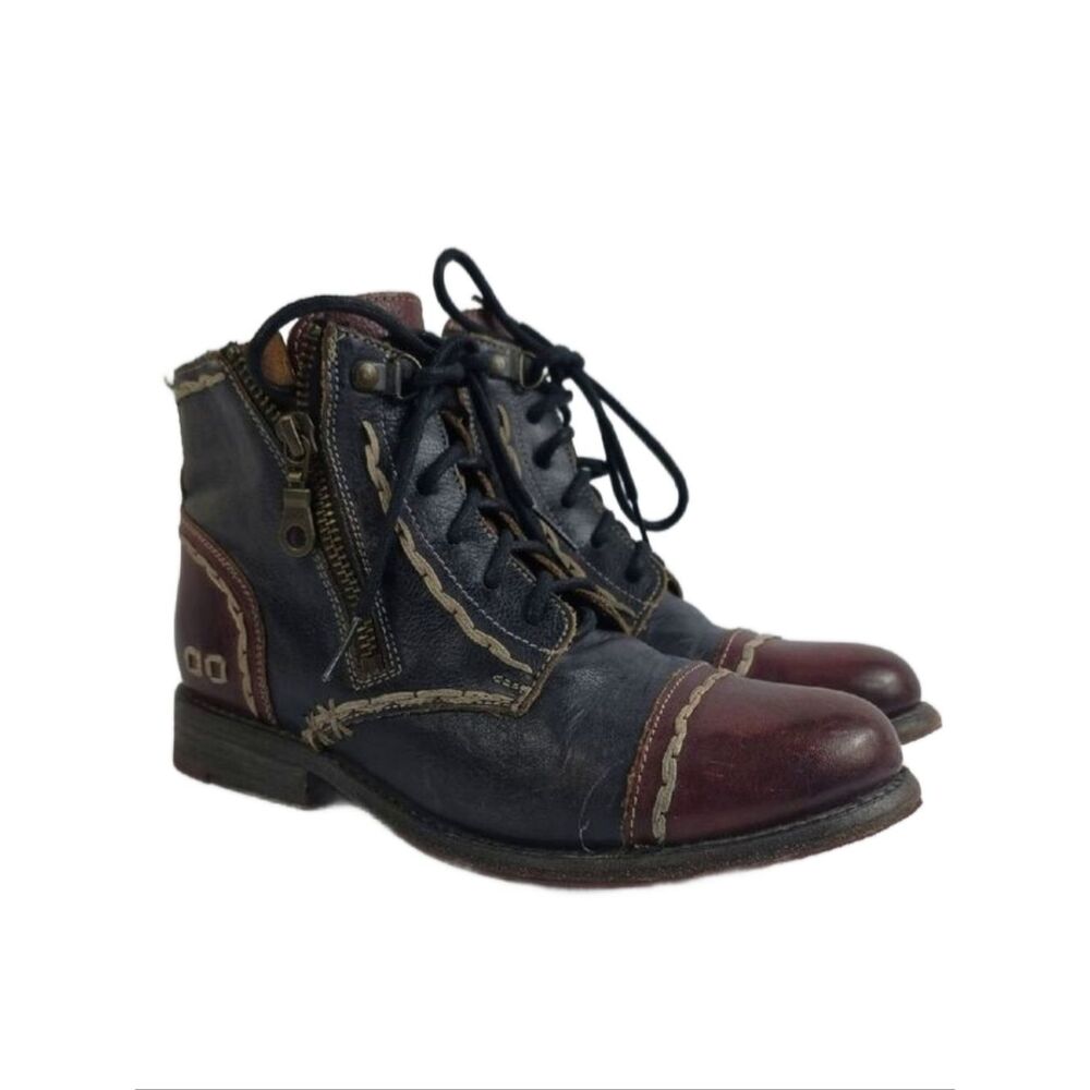 Bed Stu Bonnie Leather Lace Up‎ Casual Dress Women's Boots